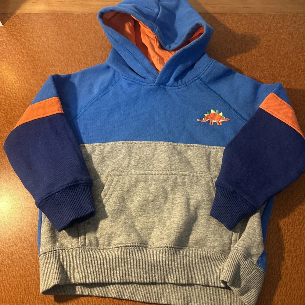 gymboree 3T‎ boys dinosaur hooded sweatshirt